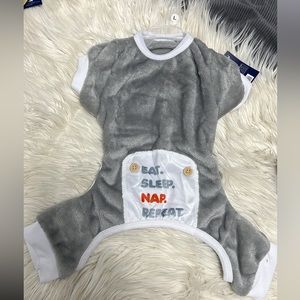 Dog suit or Pjs size L.